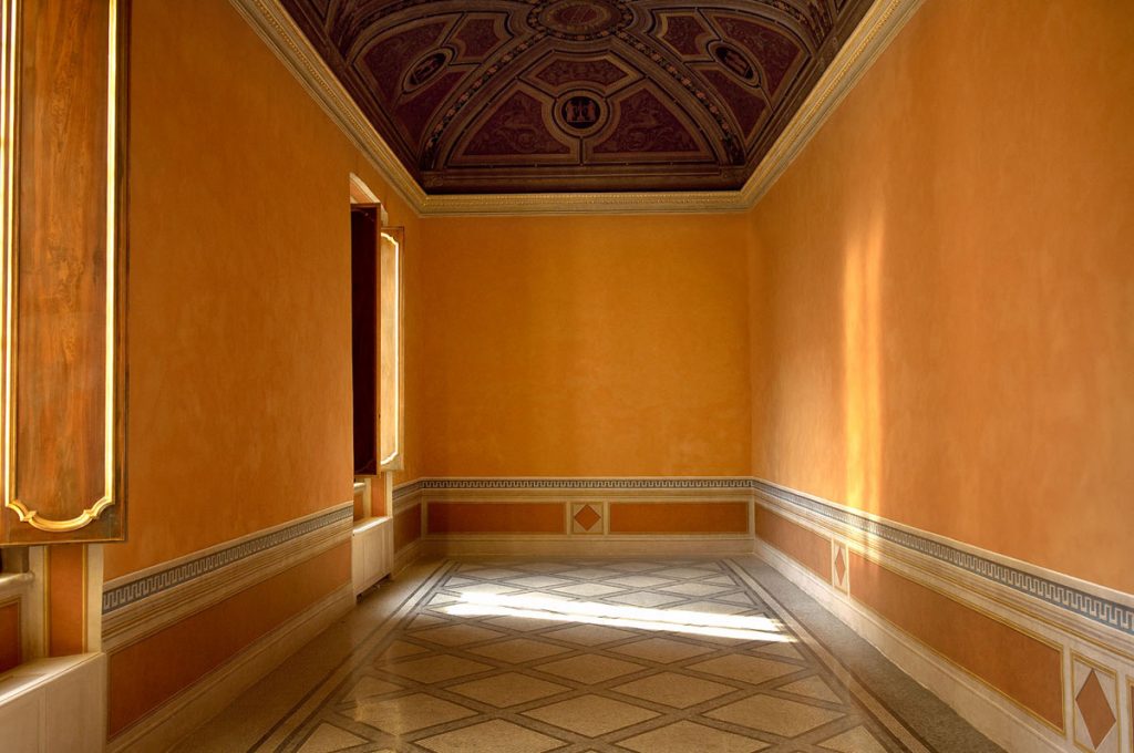 David Aschkenas: Orange Room, Capitolino Museum, Rome, Italy