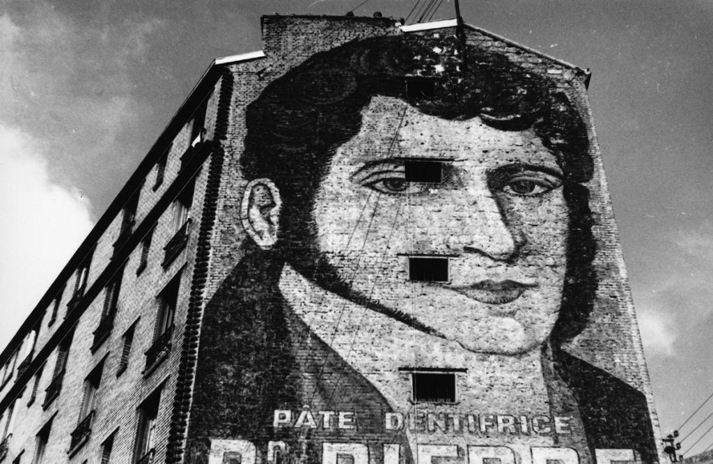 Édouard Boubat: Mural, Paris
