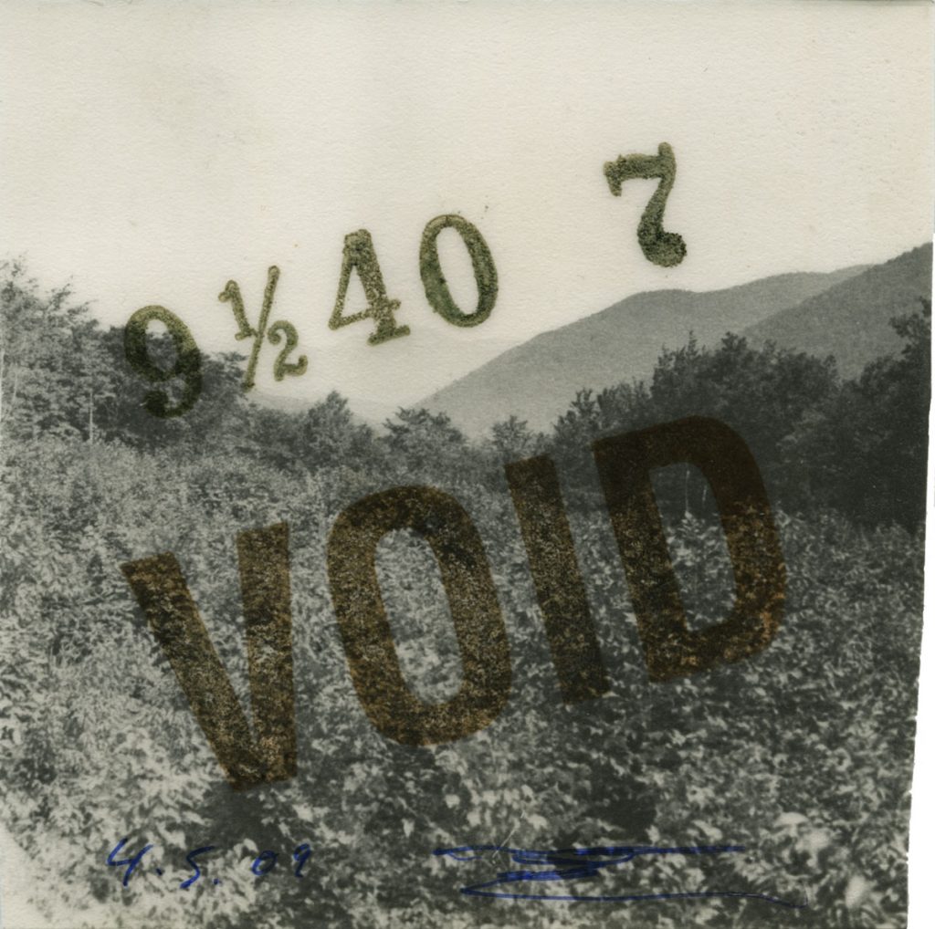 Norman Kulkin: Encapsulation Series: 9 1/2 40 7 VOID