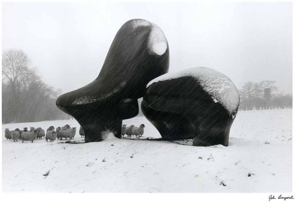 John Loengard: Henry Moore Sculptures