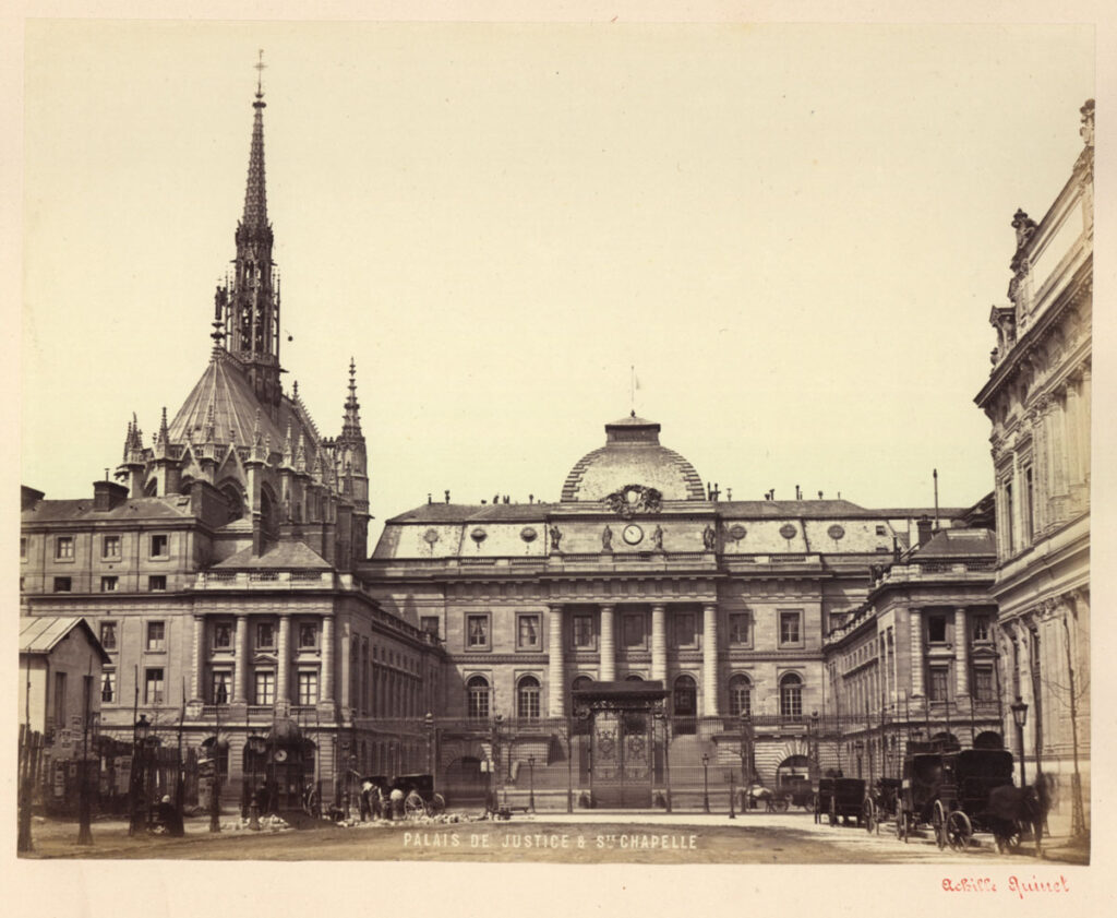 Achille Quinet: Palais de Justice & Ste. Chappelle