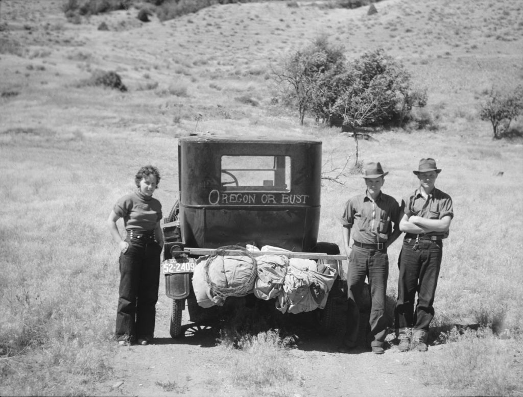Arthur Rothstein: Oregon or Bust, Leaving South Dakota for a New Start in the Pacific Northwest