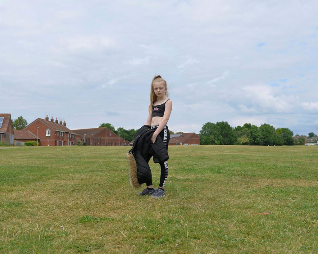 Michelle Sank: Mollie, Playing Fields, Burnthouse Lane, Exeter, UK