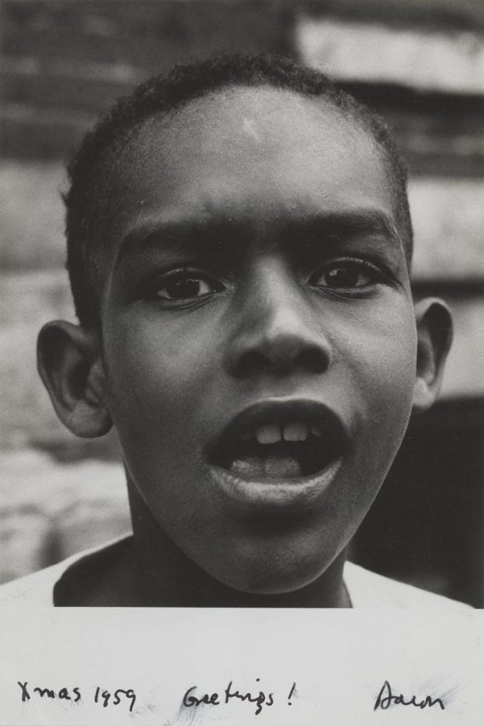 Aaron Siskind: Christmas Photo