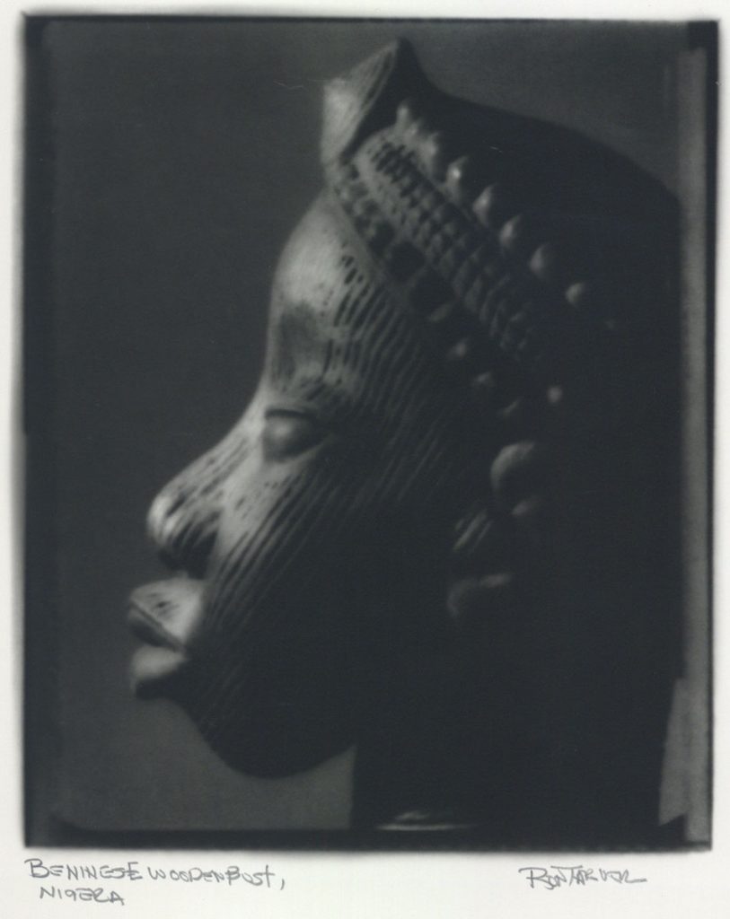 Ron Tarver: Beninese Wooden Bust, Nigeria